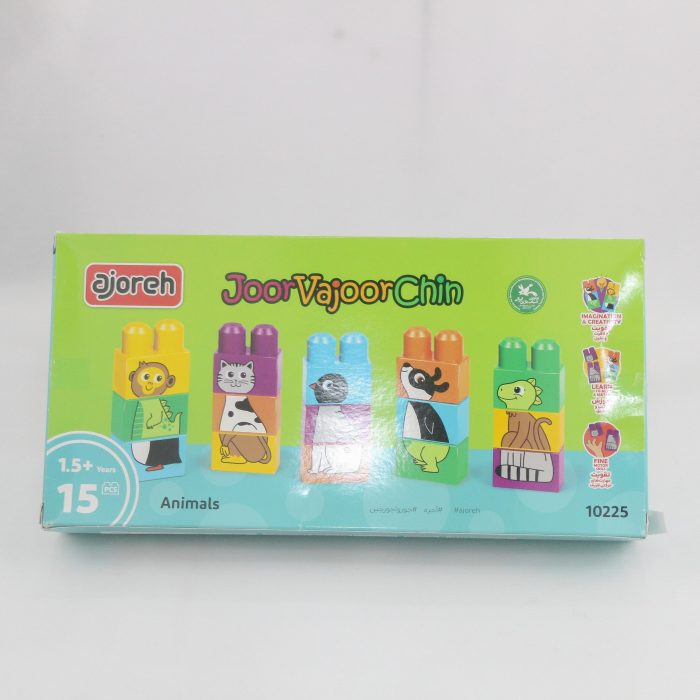 اسباب بازی آجره جورواجورچین حیوانات - Image 3