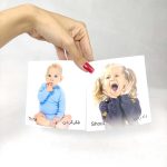 20 عدد کارت پازل دوزبانه فعل ها(نشر آوای بامداد)