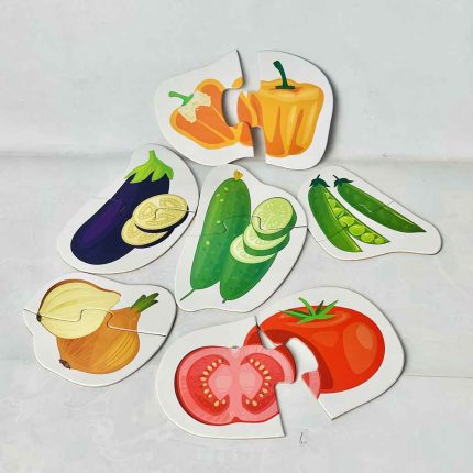 پازل دو تکه صیفی جات(نشر آوای بامداد)