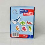 پازل دو تکه حیوانات دریایی(نشر آوای بامداد)