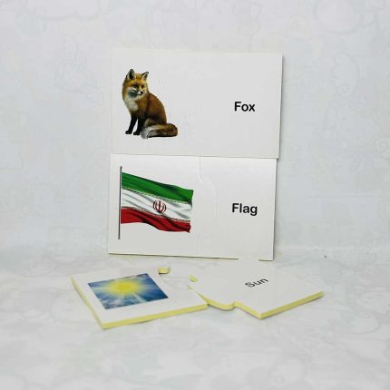 پازل و جورچین دورو اولین واژه های انگلیسی(نشر نردبان) 3 سال به بالا