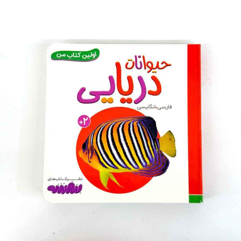 بوردبوک اولین کتاب من | حیوانات دریایی (نشر بنفشه)