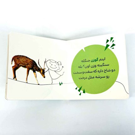 کتاب خونه ی کی تو جنگله؟ (حیوانات جنگل) – سروده مریم اسلامی (نشر پرنده)