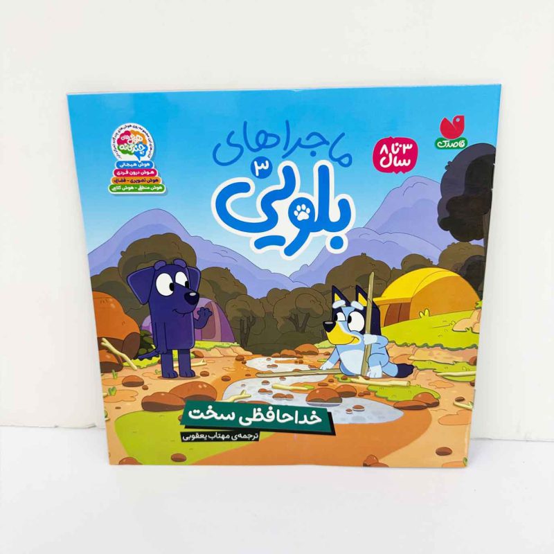 کتاب ماجراهای بلویی 3 خداحافظی سخت | نشر قاصدک